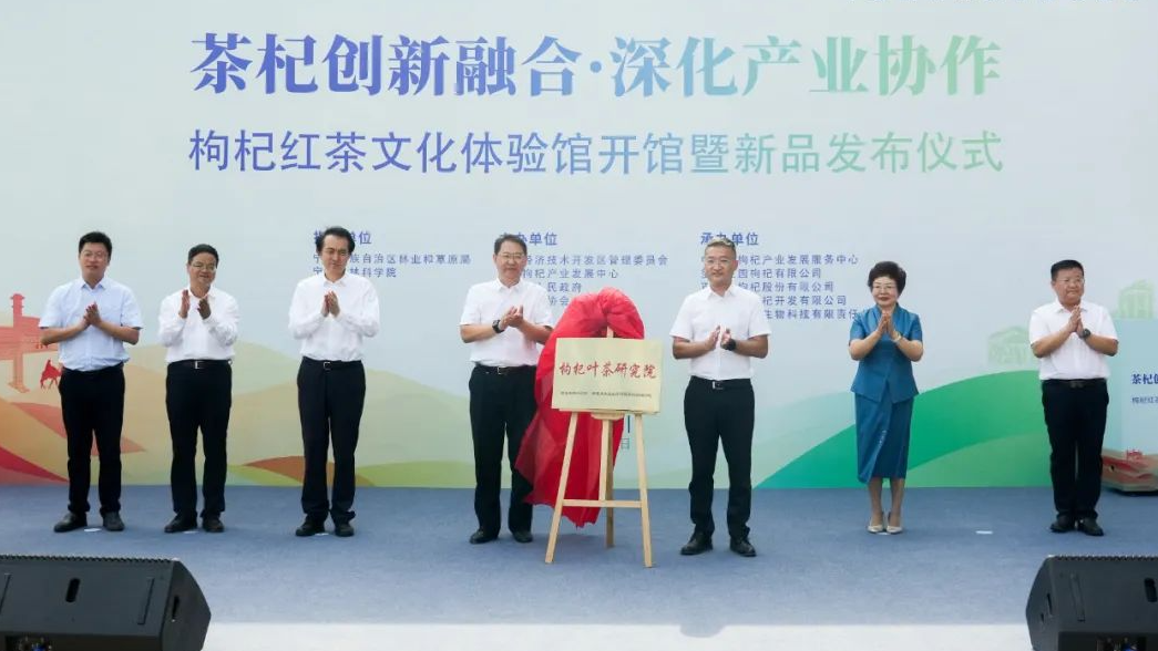宁夏新闻联播 | “两片叶子”共同书写新时代闽宁协作山海情 陈雍出席枸杞红茶文化体验馆开馆及新品发布仪式